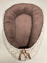 Afbeelding in Gallery-weergave laden, Babynestje "Bremen" teddy katoen bloem