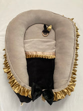 Afbeelding in Gallery-weergave laden, Babynestje "Monza" Gold Black Sand