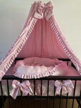 Afbeelding in Gallery-weergave laden, Babynestje "Monza" Pink Velvet