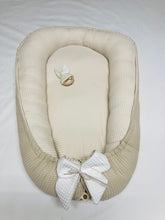 Afbeelding in Gallery-weergave laden, Babynestje "Bremen" Zand-naturel
