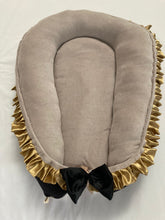Afbeelding in Gallery-weergave laden, Babynestje &quot;Monza&quot; Gold Black Sand