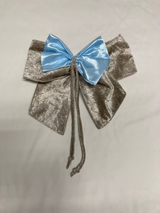 Strik klein "Monza" Softie Blue-velvet