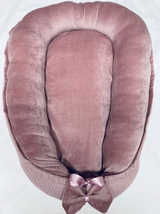 Babynestje "Monza" old pink p