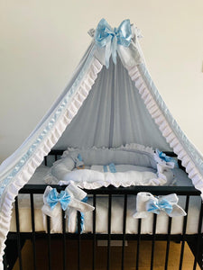 Hemel "Monza" Softie Blauw Wit