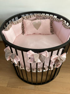 Boxkleed "Genua" Softie Roze Lurex