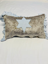 Afbeelding in Gallery-weergave laden, Kussen &quot;Genua&quot; Softie Blue-velvet