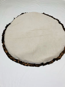 Boxkleed "Genua" Taupe Ecru