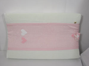 Waskussenhoes "Pisa" roze