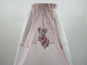 Klamboehanger "Napels" roze