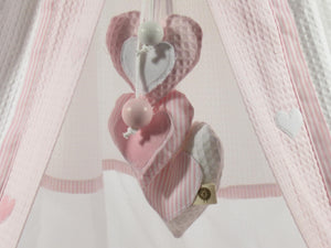 Klamboehanger "Napels" roze
