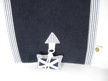 Afbeelding in Gallery-weergave laden, Waskussenhoes &quot;Pisa&quot; donkerblauw