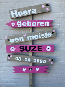 Geboortebord "Bern" Suze
