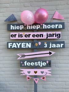 Verjaardagsbord "Berlijn" Fayen
