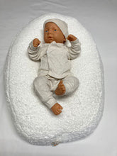 Afbeelding in Gallery-weergave laden, Voedingskussen hoes &quot;Faro&quot; Ecru