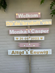 Trouwbord "Berlijn" MenC