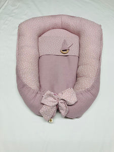 Babynestje "Bremen" Oud roze