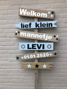 Geboortebord "Bern" Stoer Levi