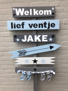 Geboortebord "Bern" Stoer Jake