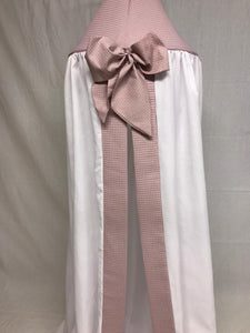 Klamboe "Ravenna" old pink donker