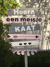 Afbeelding in Gallery-weergave laden, Geboortebord strik &quot;Essen&quot; Roze