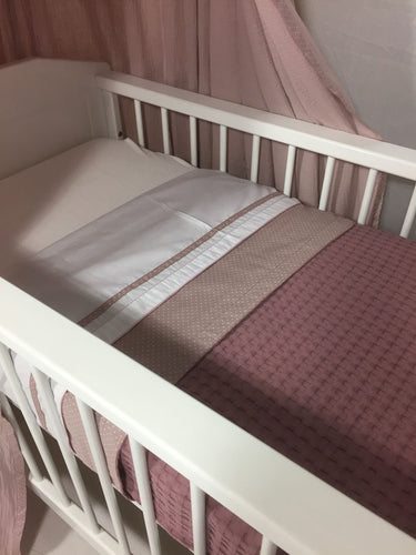 Babydekentje en lakentje set 