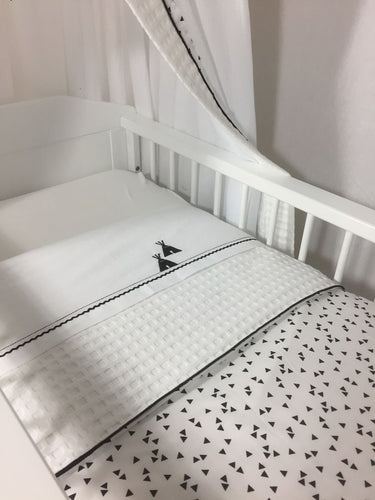 Babydekentje en lakentje set 