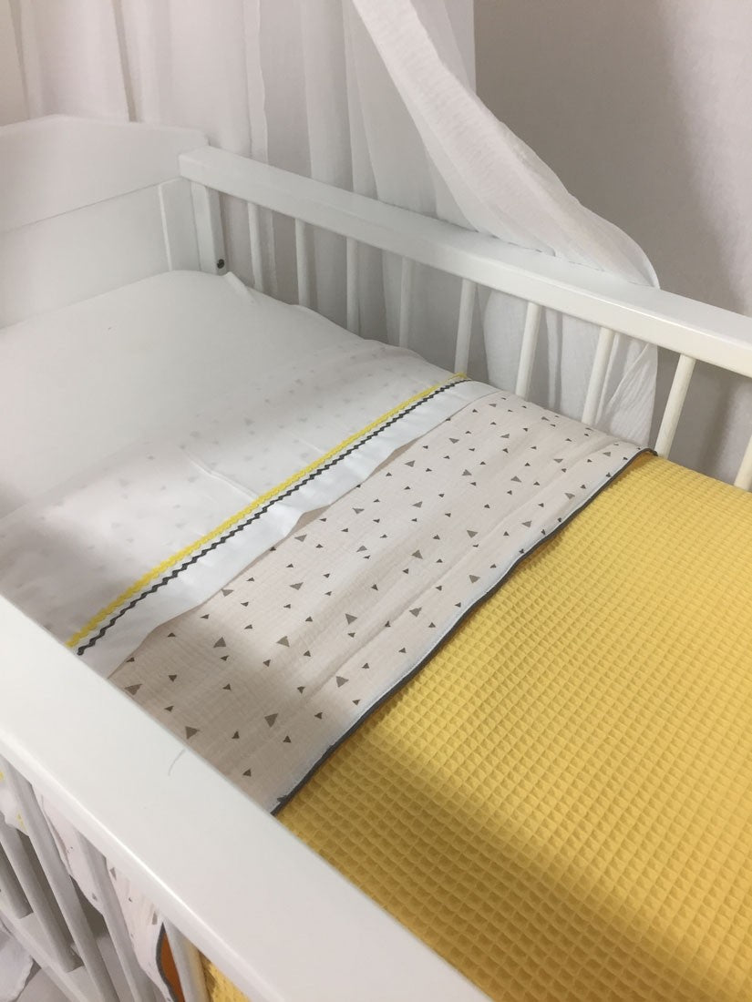 Babydekentje en lakentje set 