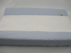 Waskussenhoes "Luca" lichtblauw