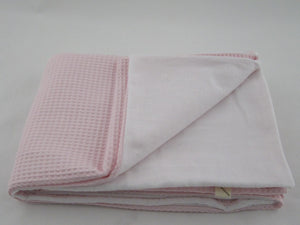 Babydekentje "Palermo" roze