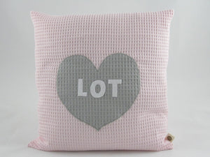 Kussen "Hannover" roze