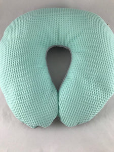 Voedingskussen hoes "Lagos" Small mint-grijs